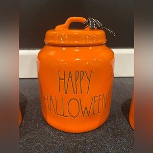 Rae dunn Halloween canister - Happy Halloween